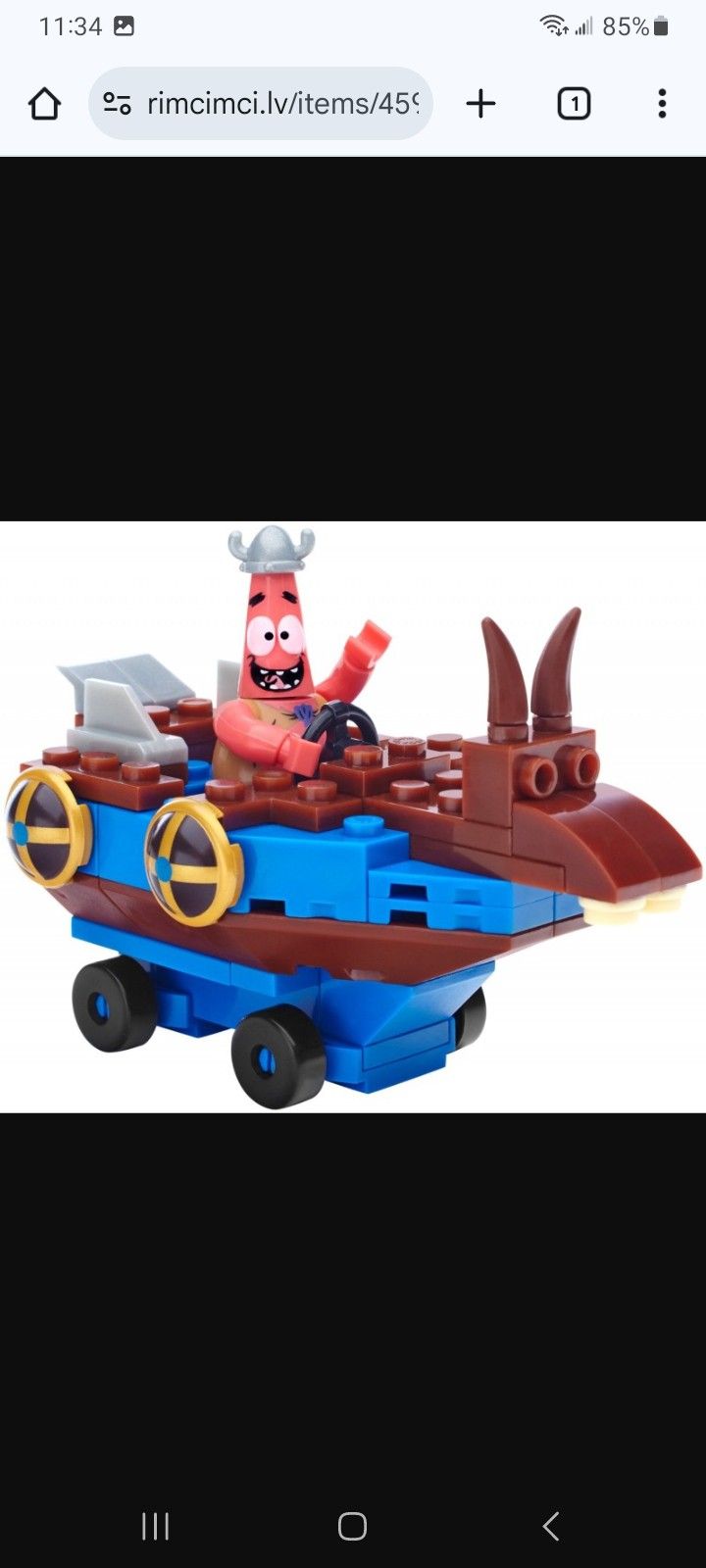 MEGABLOKS SpongeBob SquarePants "Patrick Racer"