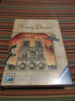 Notre Dame 10th Anniversary Board Game NEW