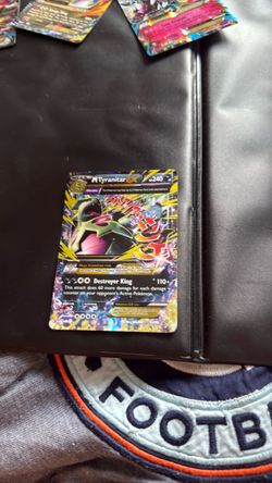 Pokemon M Tyranitar EX 43/98 Ancient Origins Ultra Rare Holo Card
