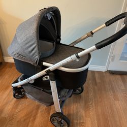 Uppababy Vista Stroller With Bassinet 