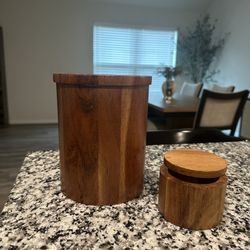 Utensil Holder/ Sugar And Coffee Canister 