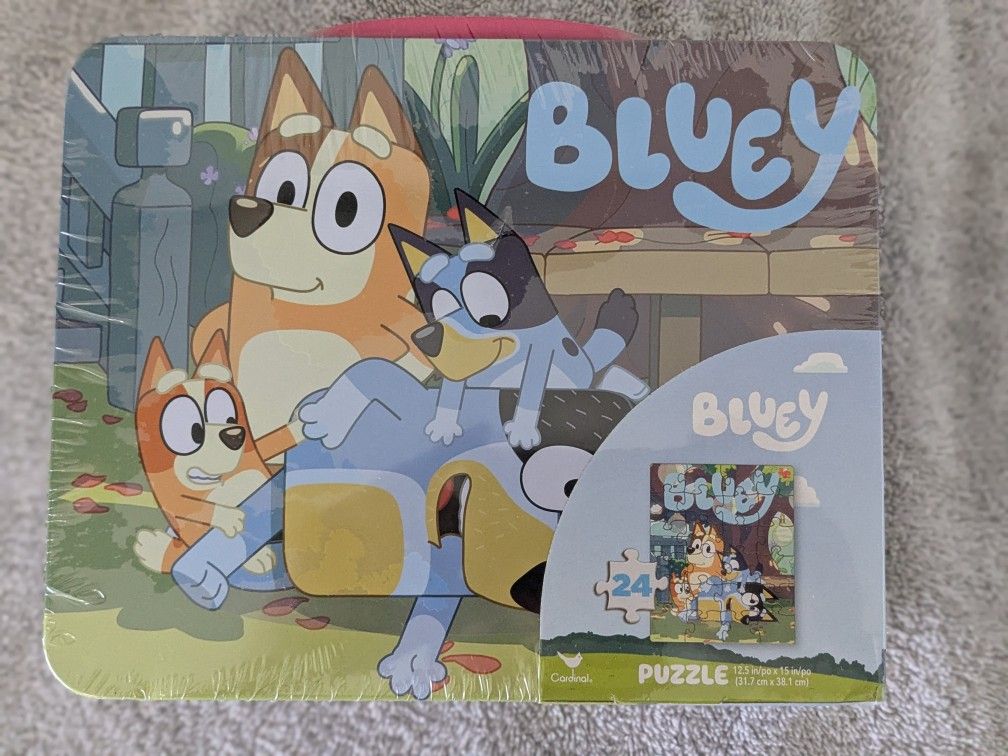 Assorted Kids Puzzles (Bluey, Animals)