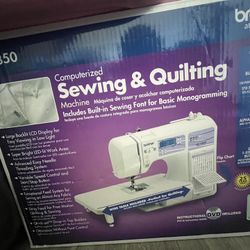 Brother HC1850 Computerized Sewing and Quilting Machine with 130 Stitches