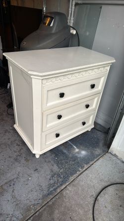 Modern White Dresser