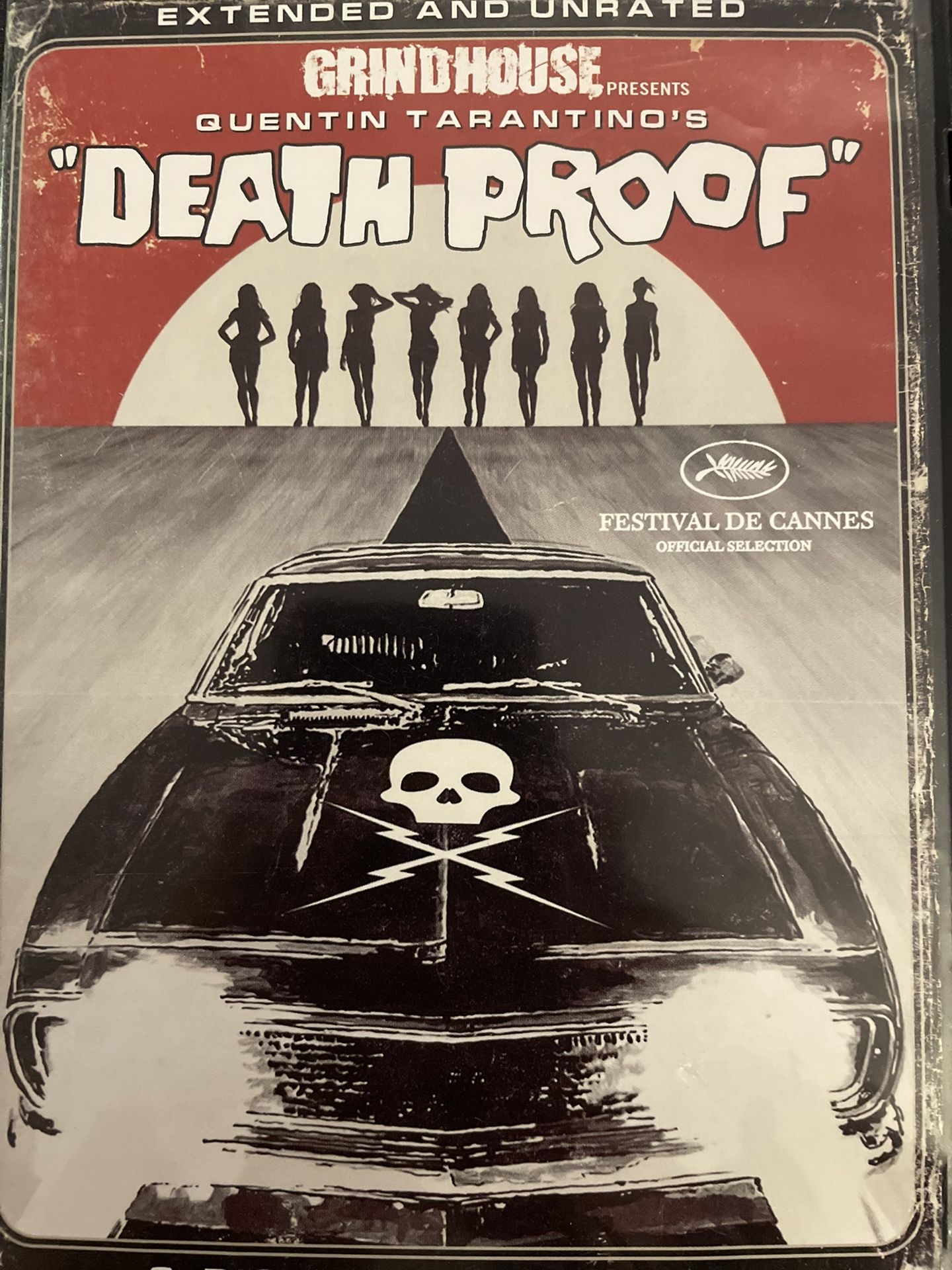 Quentin Tarantino’s DEATH PROOF Extended Unrated Edition (DVD-2007) 2-Discs!