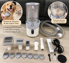 Like New Pet Grooming Vacuum & Clipper Kit – Used Only Once