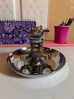 Mack Truck Chrome Bulldog Cigar Ash Tray