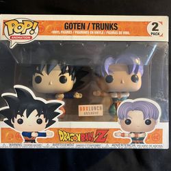 Funko Pop Goten Trunks Box Lunch Exclusive