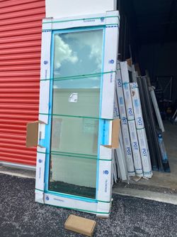 PGT 36x86 IMPACT ENTRY DOOR NEW