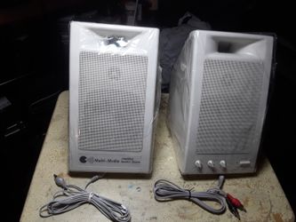 Amplified  Multi-Media  Speaker System EP-120A Open Box  But Never Used  Works Fine