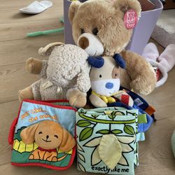 Teddy Bear And Baby Book