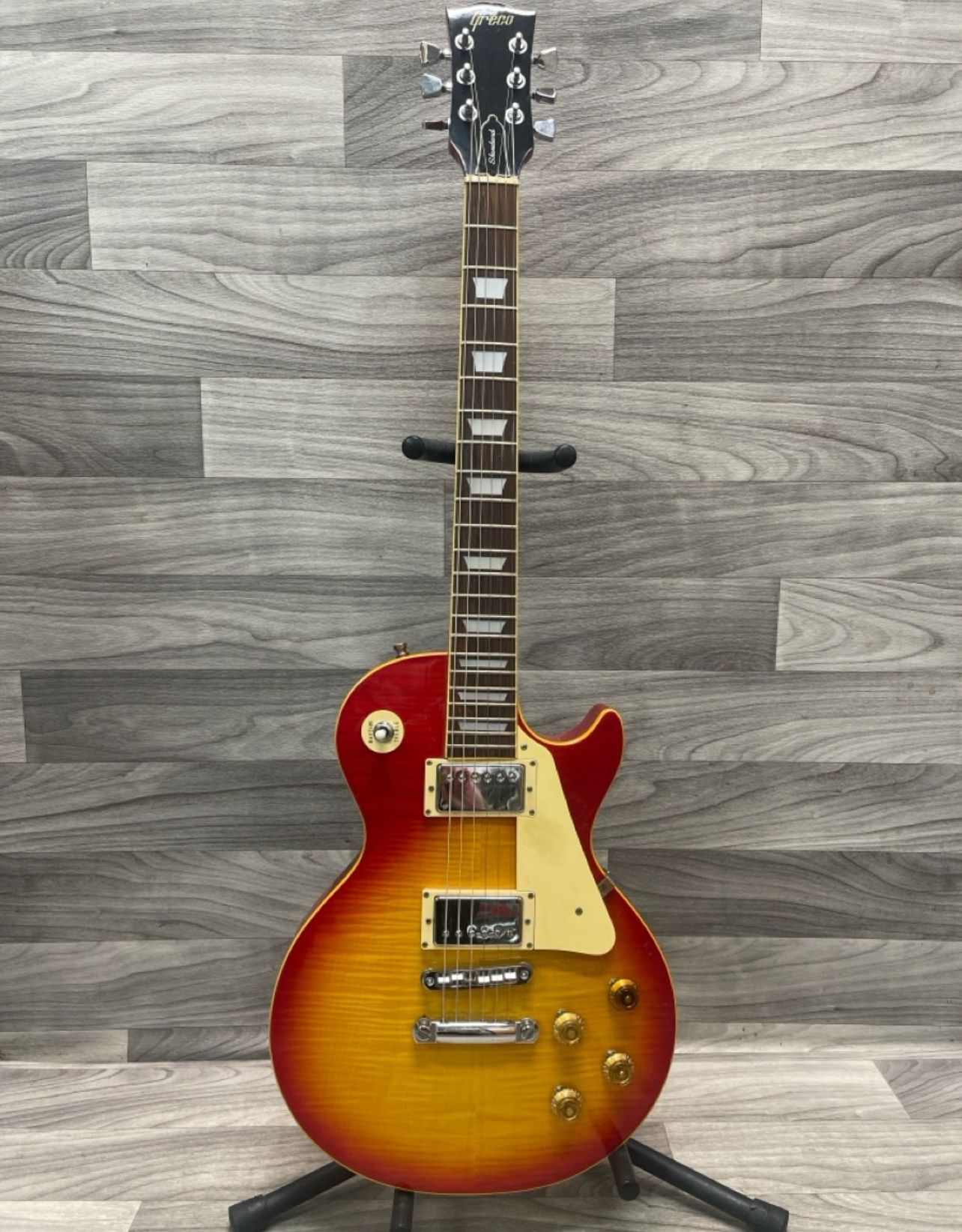 1978 Greco Les Paul-Style Electric Guitar – Cherry Sunburst – MIJ – w/ Case – (A1D023044)