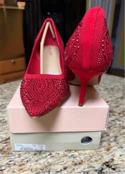 Rhinestone heels