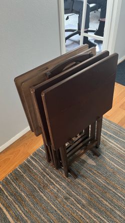 TV Tray Table 5 piece set