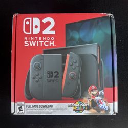 Nintendo Switch 2 Mario Kart Bundle Console