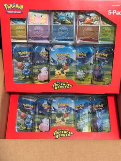 Ascended Heroes mini tins