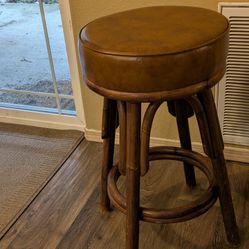 Faux leather Stool