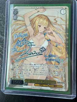 Weiss Schwarz Brown Dust 2 SP BRD/W139-003SP Signed Foil Angelica