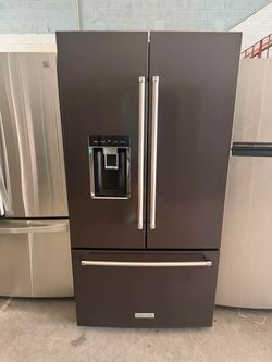 36” KITCHENAID LIKE NEW REFRIGERATOR FRIDGE HELADERA NEVERA TOFO FUNCIONA WORKIN PROPERLY WARRANTY 4 MONTHS DELIVERY