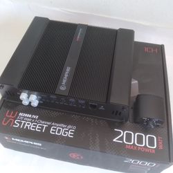 MEMPHIS 2000 WATTS MONOBLOCK 1 OHM STABLE BUILT-IN CROSSOVER WITH BASS CONTROL CAR AMPLIFIER ( BRAND NEW PRICE IS LOWEST INSTALL NOT AVAILABLE )