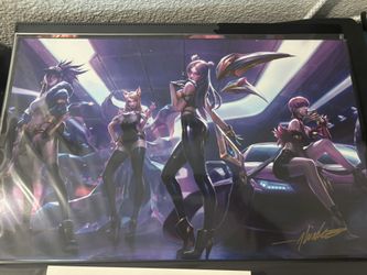 League Of Legends Signed Print Set