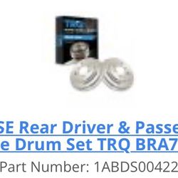 Ford Fiesta Drum Set 
