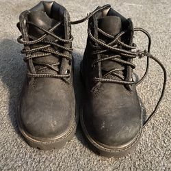 Black Timberland Boots 4.5c