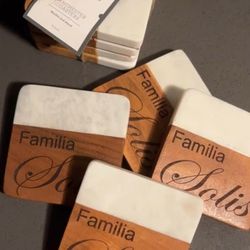 Coasters, set of four