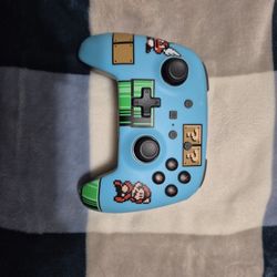 Super Mario Bro's Nintendo Switch Pro Controller 