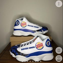 Burger Kingg George Bush Art Shoes Rare