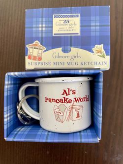 Gilmore Girls mini mug keychain - Al’s Pancake 🥞
