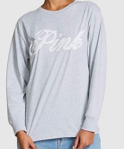 Victoria Secret Pink Long Sleeve Graphic Tee