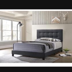 Bed Frame And Headboard- Brand New In Box (queen Size)