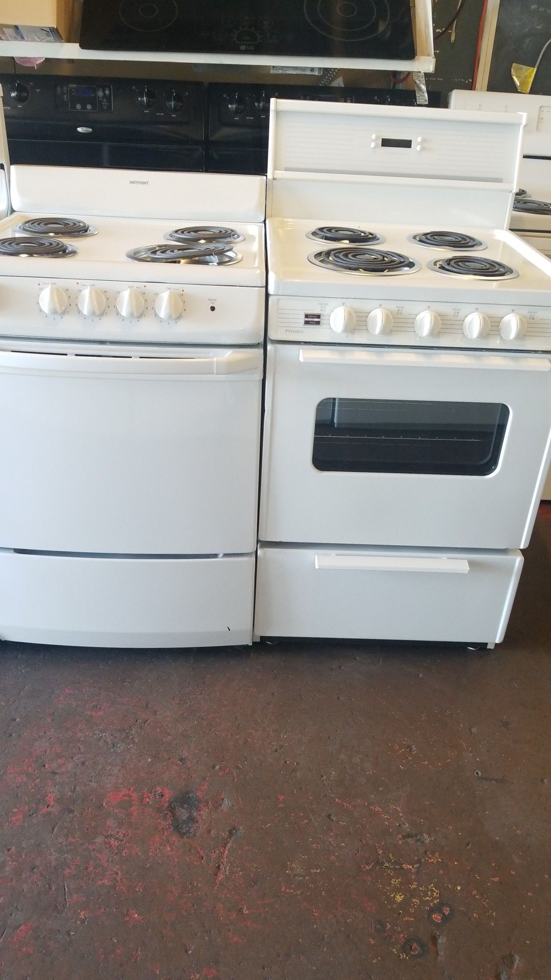 24 inch wide electric stoves
