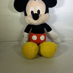 Plush Mickey Mouse Disney 10” Tall