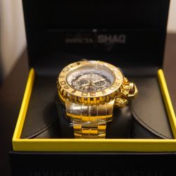 Invicta SHAQ 0.24ct Diamond Swiss Ronda Men’s Watch – Brand New, Never Worn