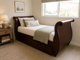 Solid Wood Trundle Bed