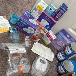 Baby Essentials +Swing/Pump/Formula