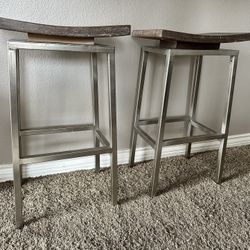 Pair Of Bar Stools 