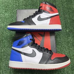 Jordan Top 3 1s size 11 USED But Clean