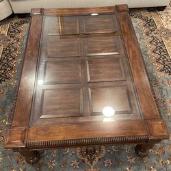 *** Wood Coffee And End Table****
