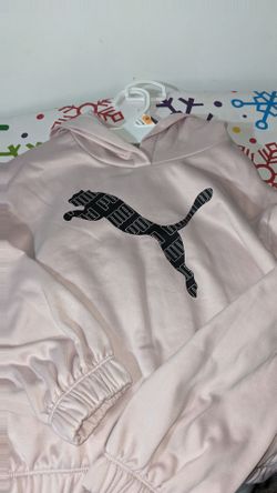 Puma 2 Piece short and hoodie set, Girl, size 6x