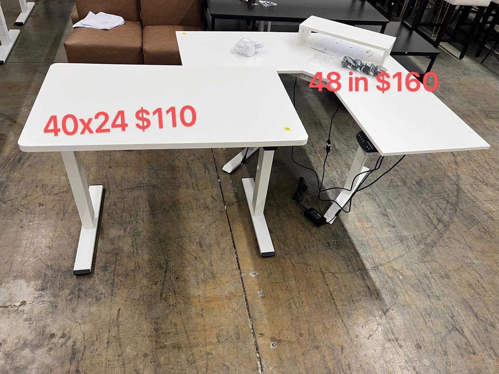 Electric standing desk on sale !!!($110-$500)