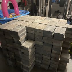 390 Brick Pavers.   6x9.  