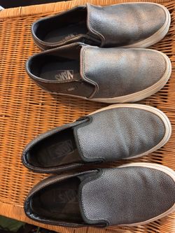 Vans, women’s size 7, two pairs