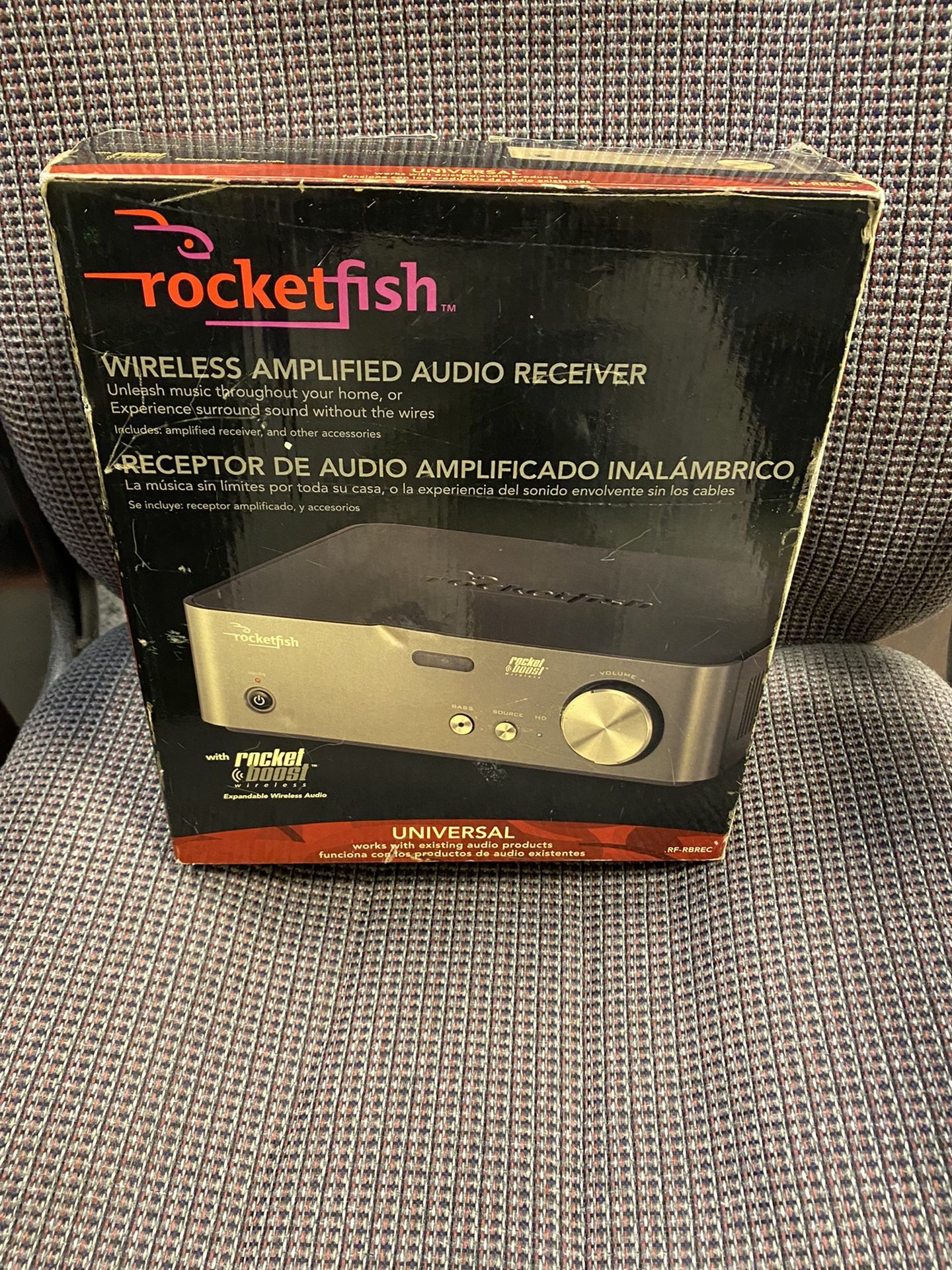 Rocket fish Wireless Amplifier Audio Receiver 