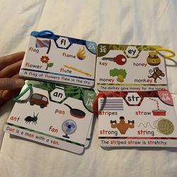 Learn To Read Phonics Flashcards