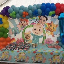 Cocomelon Balloon Garland 