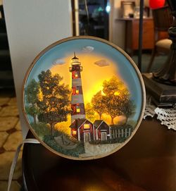Vintage light decor