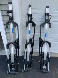 Thule bike racks (3) for car roof